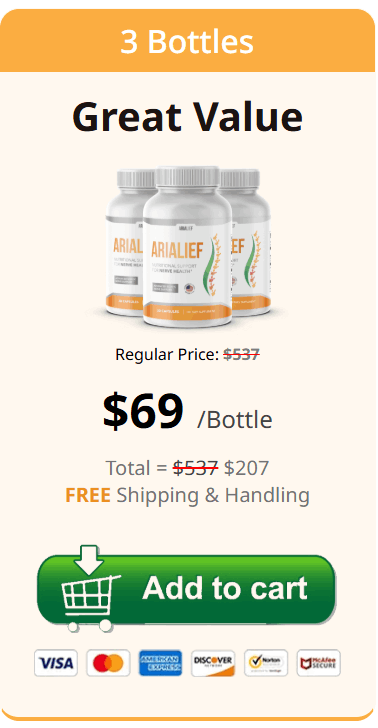 Arialief 3 bottle