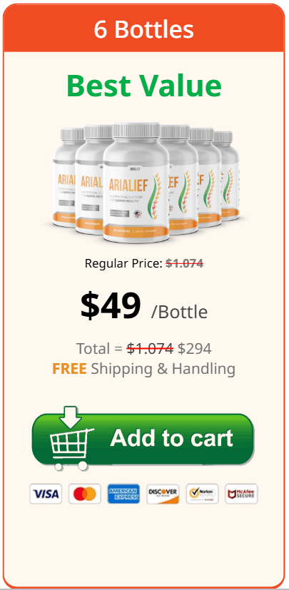 Arialief 6 bottle